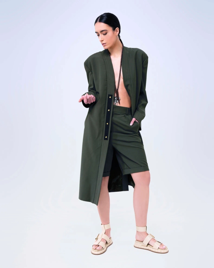 TRENCH KIMONO - UNISEX