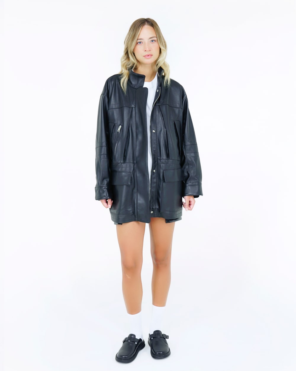 BIKER IN VERA PELLE