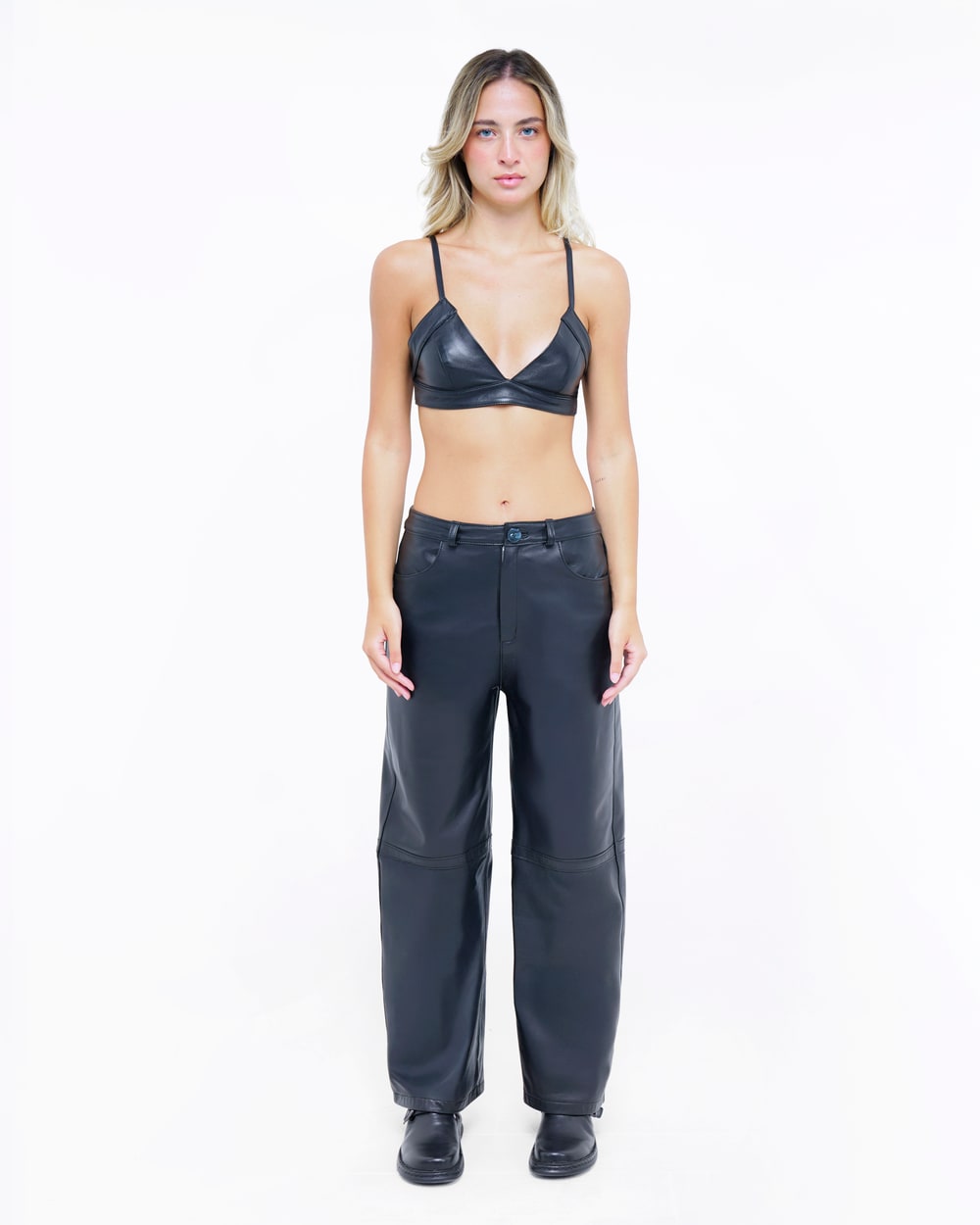 PANTALONE IN VERA PELLE