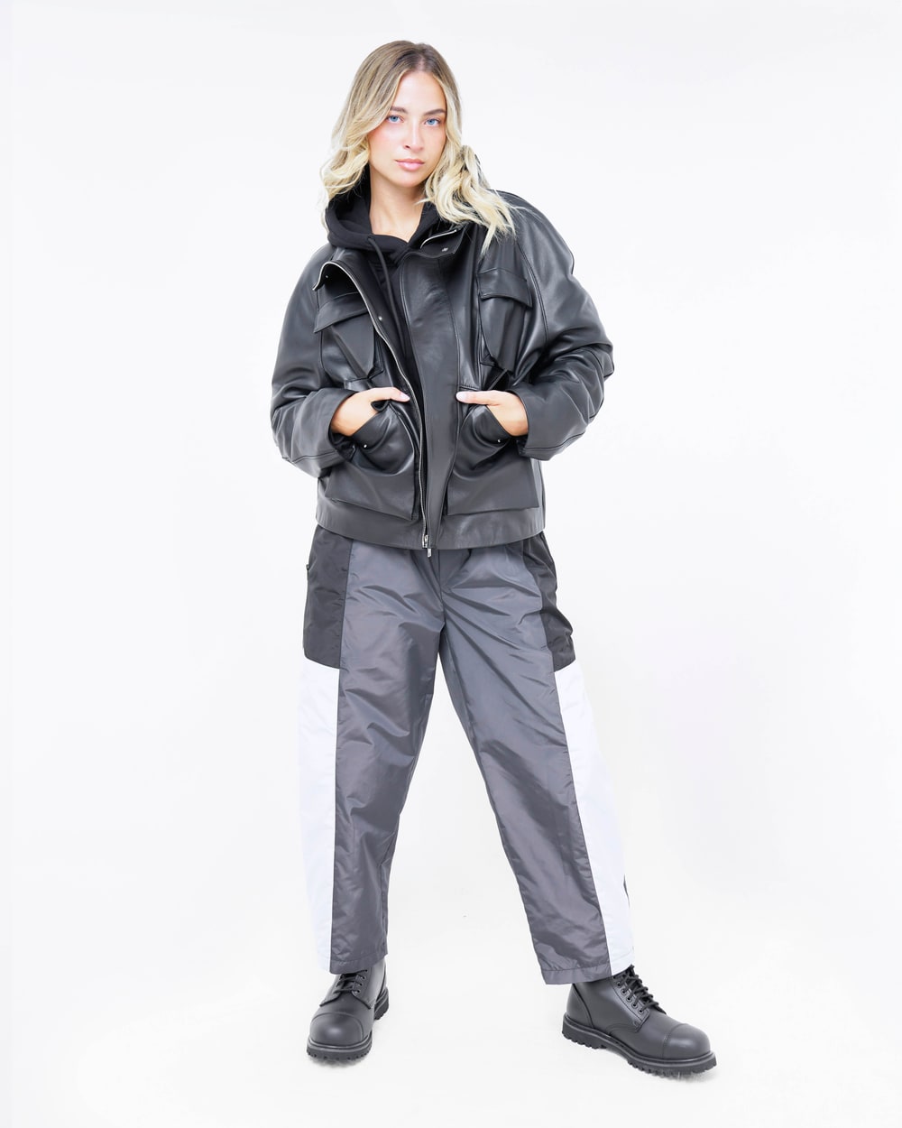CABAN IN VERA PELLE