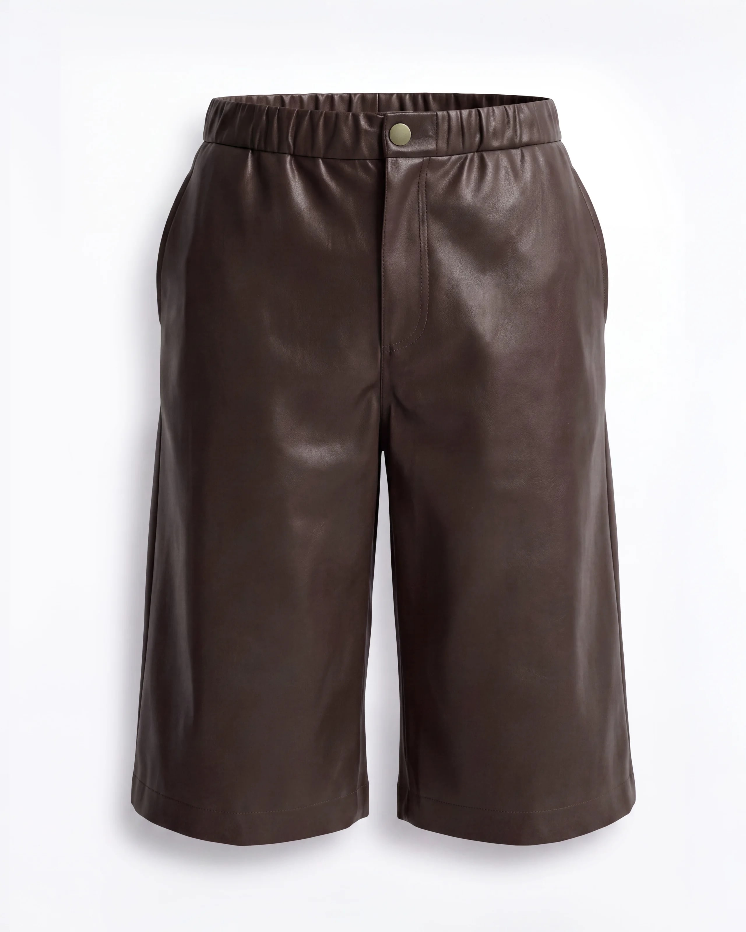 BERMUDA IN VERA PELLE